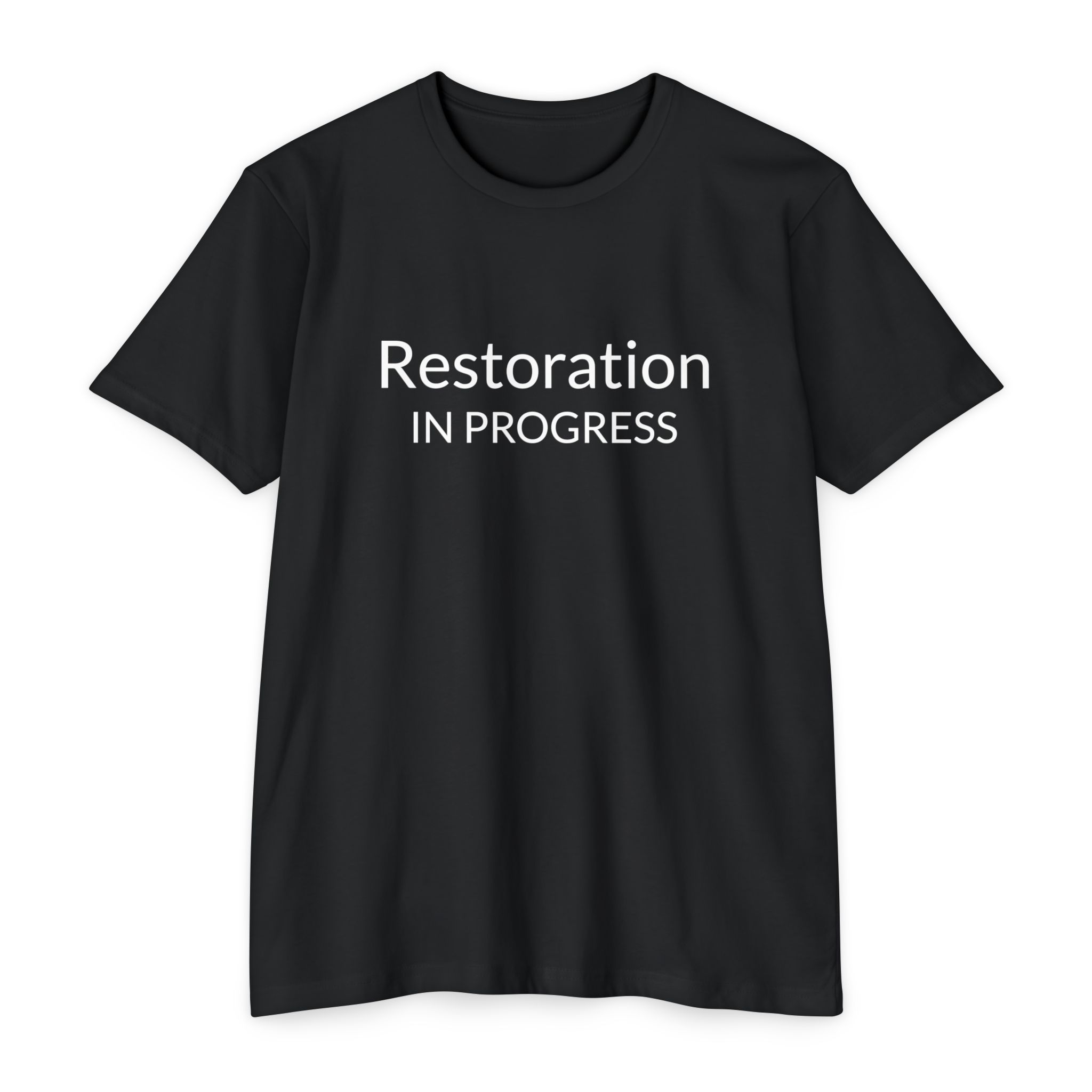 Restoration in Progress- Unisex Jersey T-Shirt - Image 5