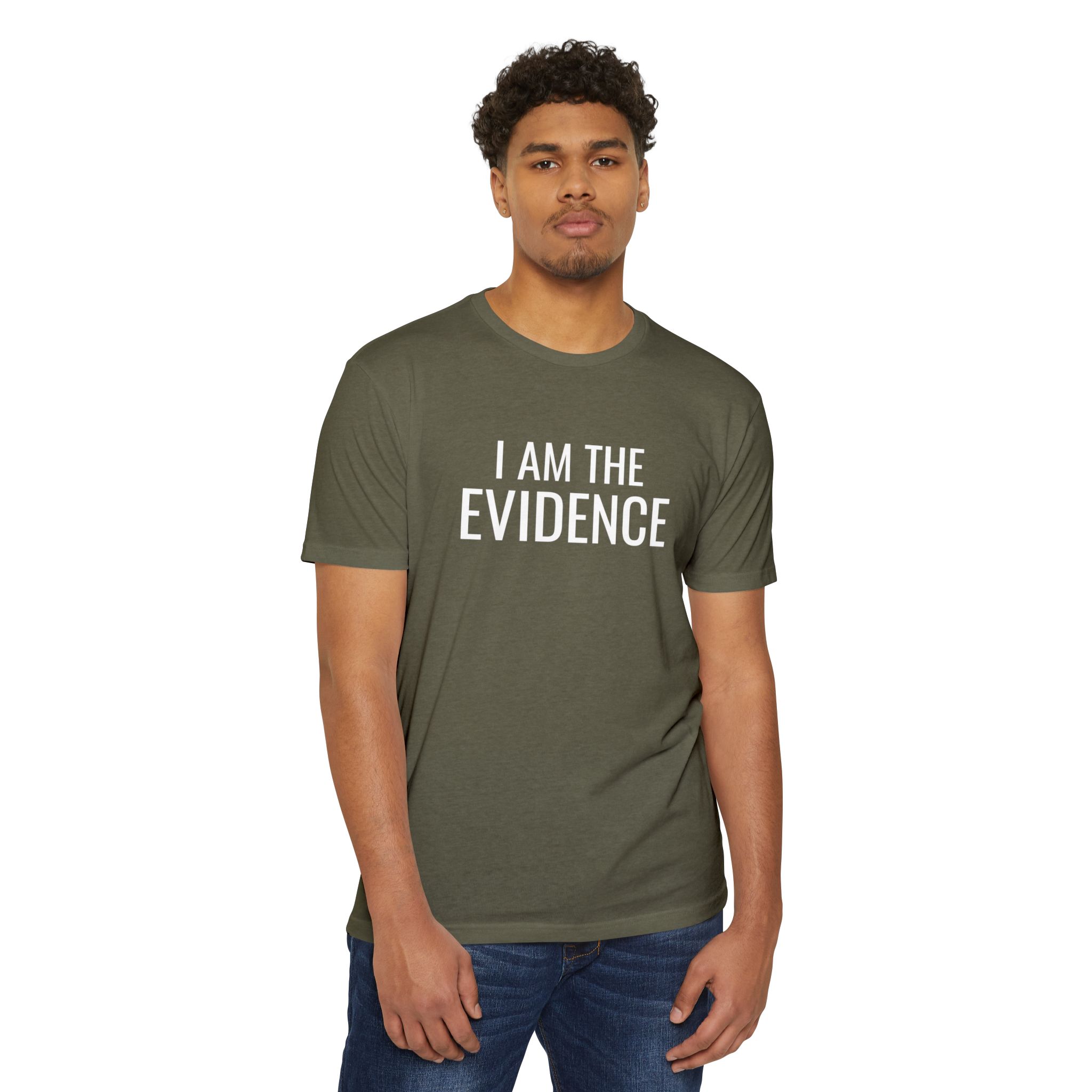 I AM THE EVICENCE- Jersey T-Shirt - Image 10