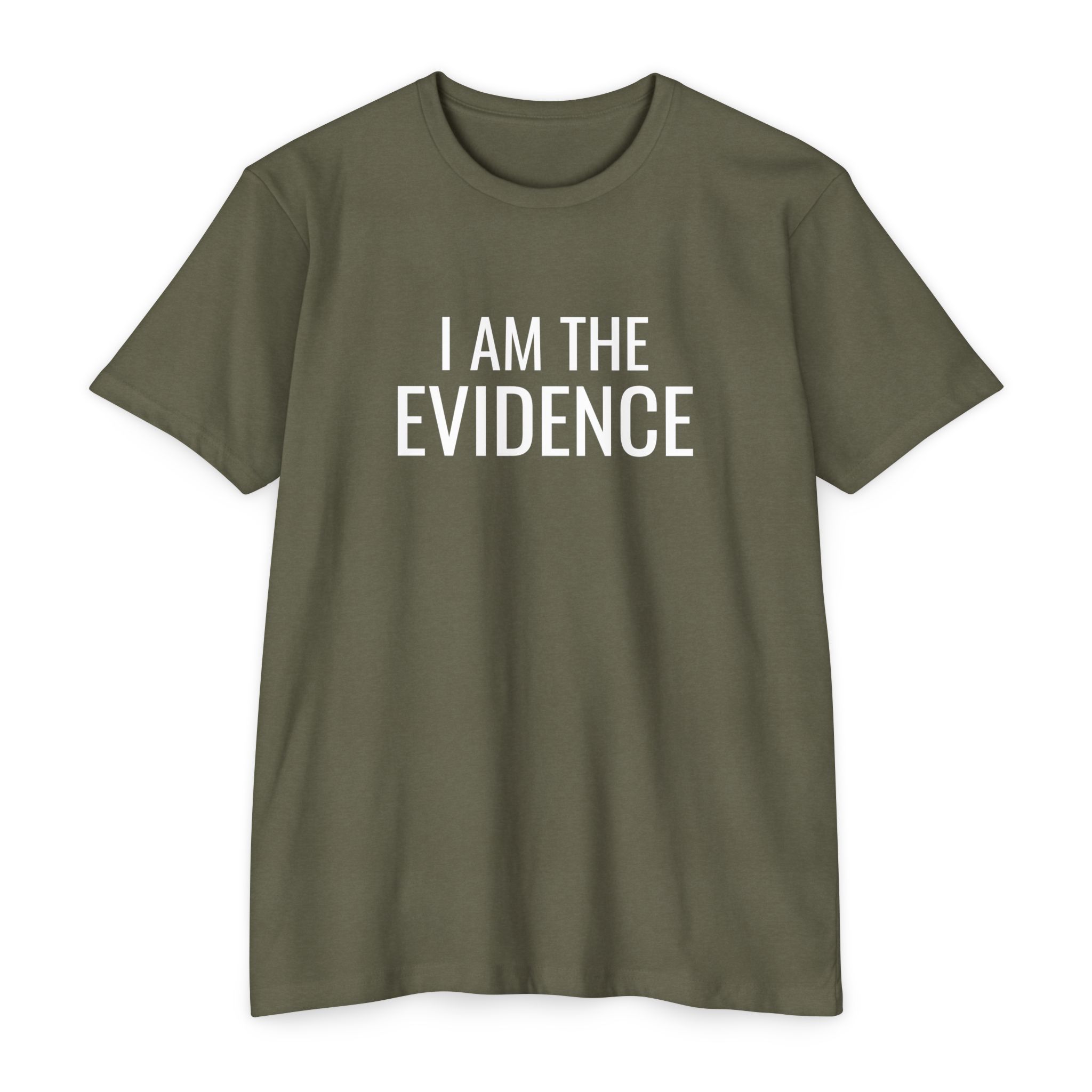 I AM THE EVICENCE- Jersey T-Shirt - Image 9