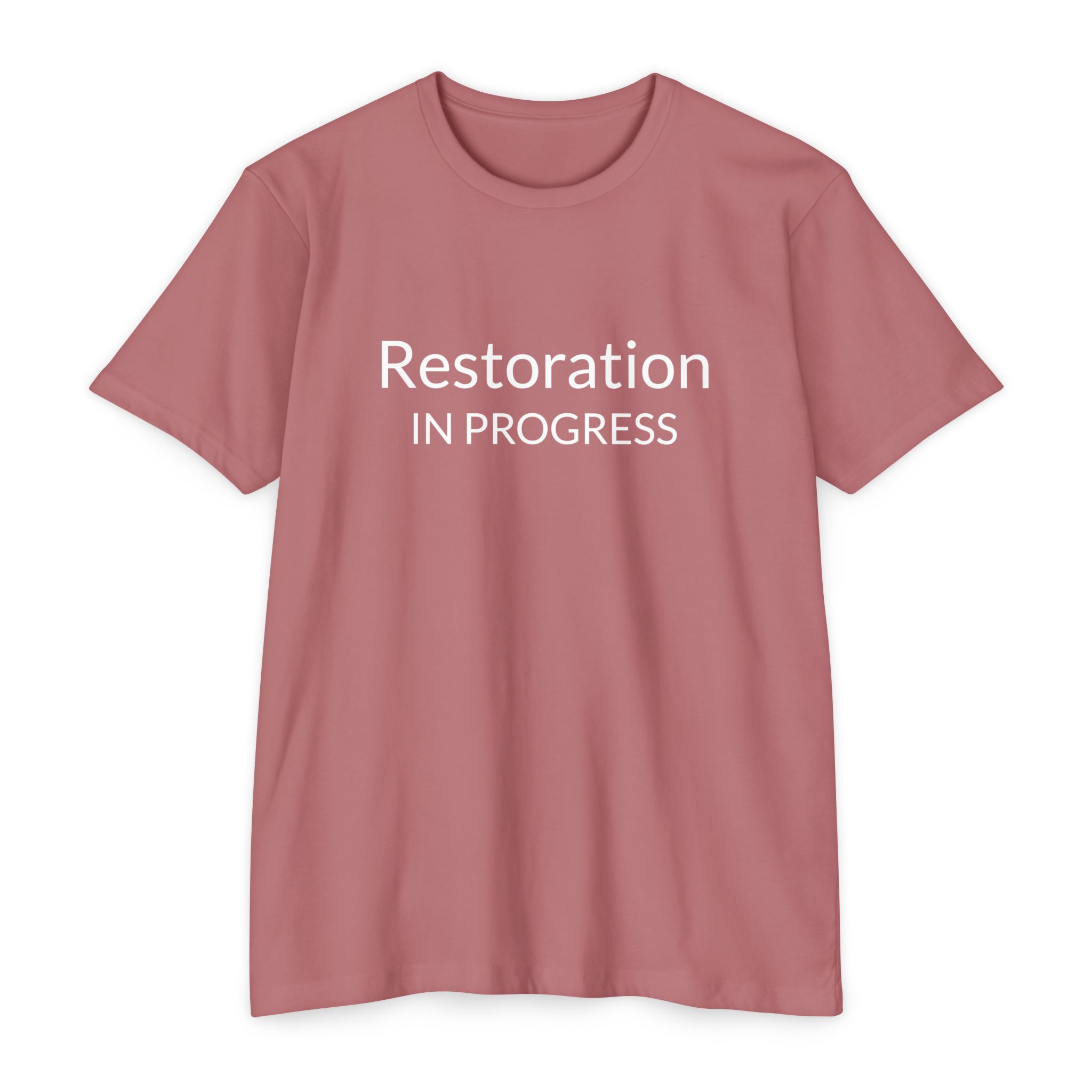 Restoration in Progress- Unisex Jersey T-Shirt - Image 7