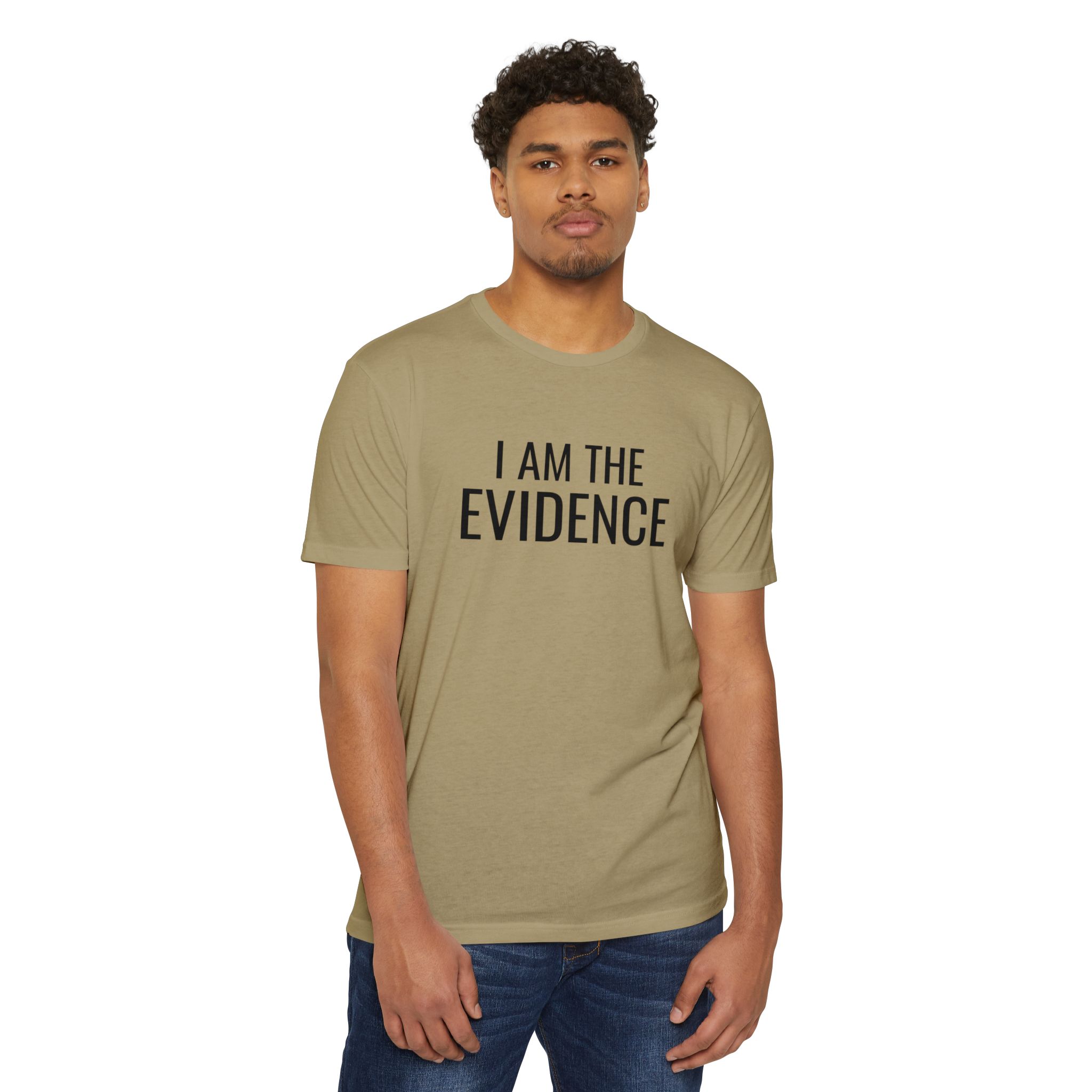 I AM THE EVICENCE- Jersey T-Shirt - Image 8