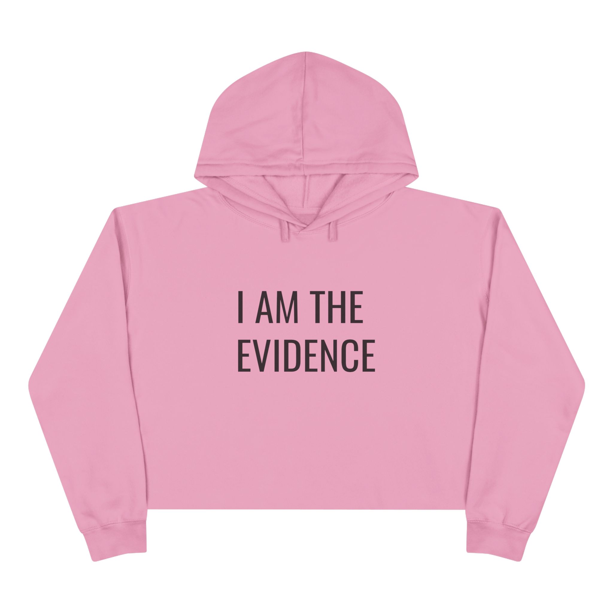 I Am The Evidence - Women's Cropped Hoodie - Image 7